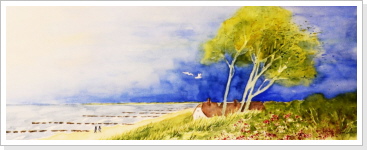 Ahrenshooper Strand (40x100 cm)